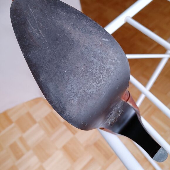 💯% real leather Knee High heeled brown Boots - Picture 11 of 16